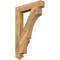 Ekena Millwork Balboa Arts & Crafts Rough Sawn Bracket, Western Red Cedar, 4"W x 24"D x 36"H BKT04X24X36BOA03RWR - alternate 1